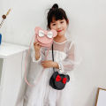 Girls Bowknot Messenger Bag Cartoon Bows Kids Shoulder Bag Children PU Leather Cute Coin Purse Handbag. 