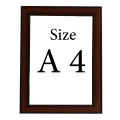 Brown Color Readymade Fiber Glass Photo Frames For Anyone Can Use Wedding Photo Birthday Memorable Picture Frames For Wall mounting  A4. 