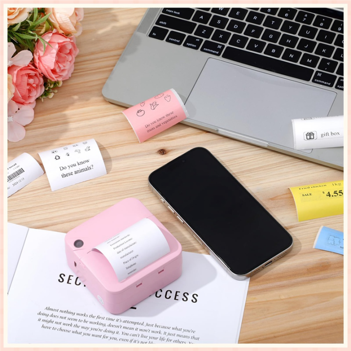 Thermal%20Label%20Printer%20with%20Tape%20Thermal%20Printer%20with%20Tape%20for%20Note%20Taking,%20Diary,%20Memo,%20Photo%20Study%20-%20Image%205