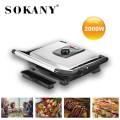 Sokany Kj-202 Electric Grill Maker - 2000W. 