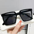 Black Goggle Sunglasses Men's Oversized Sunglasses Oversized Square Sunglasses Women's UV400 Sunglasses Vintage Black Sunglasses. 