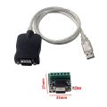 JDXHLAU USB 2.0 to RS485 RS-485 RS422 RS-422 DB9 COM Serial Port Device Converter Adapter Cable, Prolific PL2303. 