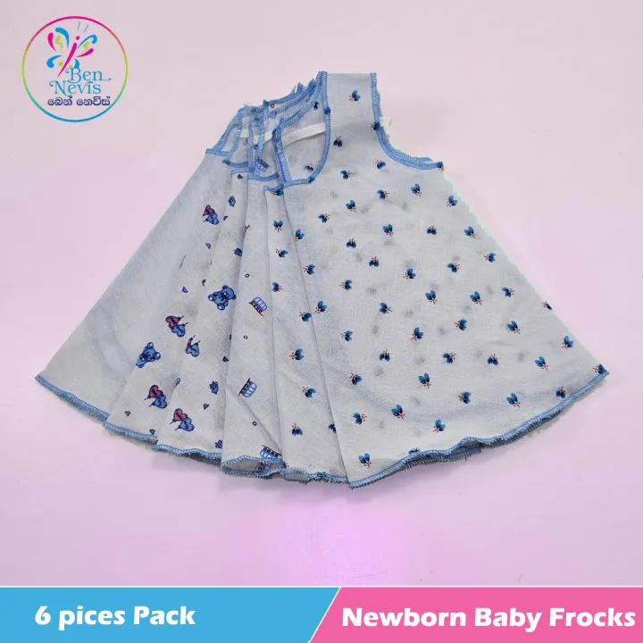 Newborn%20Baby%20Frocks%2006Pcs%20100%25%20Cotton%20Hospital%20Pack%20-%20Image%202