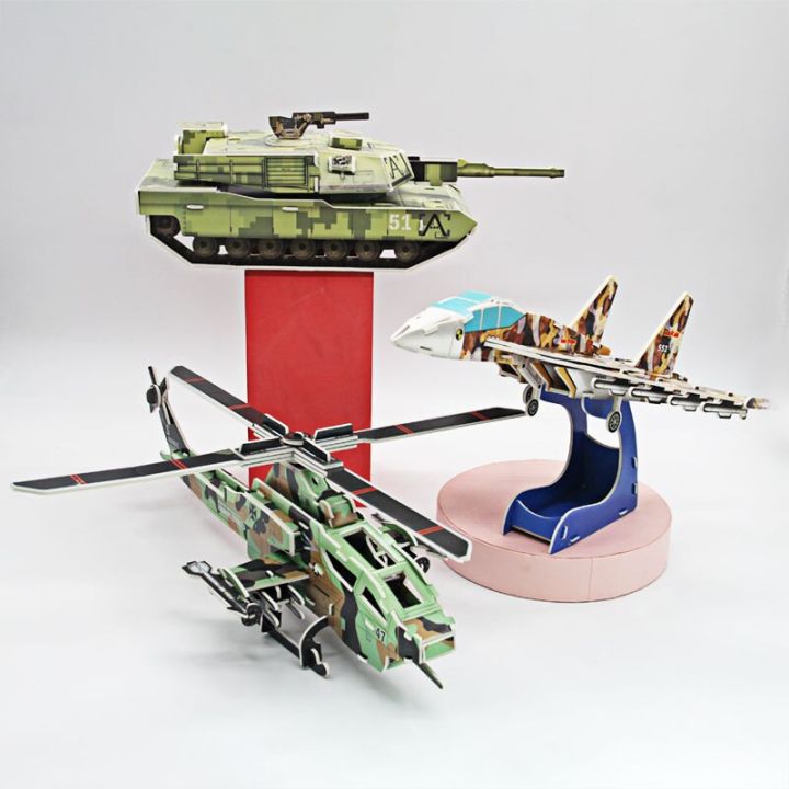 FEOOE%20DIY%20Paper%203D%20Puzzle%20Airplane%20Assembly%20Handmade%20Brain%20Puzzle%20Toys%20WL%20-%20Image%204