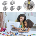 5Pcs Sewing Rolled Hemmer Foot Kit Sewing Machine Presser Foot Set Hemmer Foot(4/5/6/7/8mm). 
