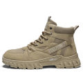 Men casual shoes high-top 2023 new canvas Martin boots outdoor breathable non-slip hiking sneakers size EU 39-44. 
