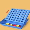 Foldable Connect 4 In A Line Board Game Classic Party Chess Family Toy Early Educational Puzzle Children Thinking Training Gifts. 