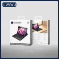 WIWU 3 IN 1 PREMIUM COMBO PROTECT CASE+PENCIL+KEYBOARD 25 & 24 AIR 11 10.9 & 11 BLACK 9 (MK-006) ,(6 MONTH). 