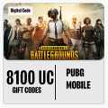 PUBG MOBILE 8100 UC [ Only Player ID Needed ]. 