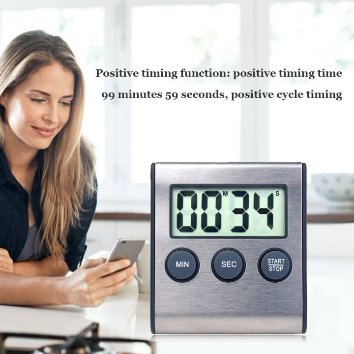 【InnovateWorld】Digital Screen Kitchen Timer Large Display Digital Timer ...