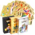 Pokémon Plastic Cards Pack - 10/25/55 Cards & 3D Cards - 100% Plastic Waterproof High Quality Pokemon Playing Cards Pack. 