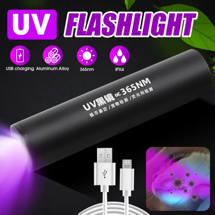 LED%20UV%20Flashlight%20365nm%20Mini%20Ultraviolet%20Torches%20Portable%20Waterproof%20Violet%20Light%20Checking%20Notes%20Invisible%20Ink%20Detector%20UV%20Lamp%201Pcs%20-%20Image%206