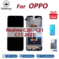 LCD With Frame For OPPO Realme C20 C21 C11 2021 Display Touch Screen Digitizer Assembly Replacement Parts. 