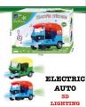 Electric Tricycle Auto Tuk Tuk Toy for Kids with Lights & Music  Electric Three Wheeler with Bump & Go Action. 