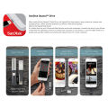 SanDisk iXpand OTG USB 3.0 Flash Drive for iPhone ,iPad & Mac Book. 