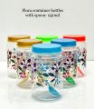 6pcs Plastic Kitchen Storage Bottles 950ml / Container Bottles With Spoon. 