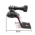 【KAMDSS015】Accessories Motorcycle bracket CNC Rotate rearview Go Hero 9 10. 