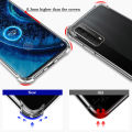 Casinglee for Huawei Y7A Phone case Soft Transparent Airbag Full Protection clear Back Cover Huawei Y7A Phone case cover. 