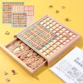 【DIV MALL】Wood Sudoku Puzzle Parent-Child Game Math Educational Toy Wood Toys Childhood Education Preschool Training. 