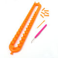 1 Set Scarf Knitter Rectangle DIY Handmade Knitting Loom Scarf Sweater Hat Shawl Stitching Knitter Handmade Craft Weaving Tool. 