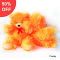 Higher Grade Teddy Bear Cute Orange Bear Valentine Gift Teddy Bear for Men and Women Kids Plush Toys High Quality Valentine Gift Stuffed Lovely Animals Orange Teddy Bear Dolls for Girls Birthday Gift in Daraz Flyer. 