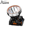 Auoyo Headlamp P50 Powerful LED Headlamp Induction Headlight Waterproof Work Light USB Rechargeable Emergency Light Head-mounted Lamp for Outdoor Running Fishing Hiking. 