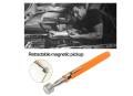 Magnet Stick Pickup Tool  Compact Telescopic  Magnetic Pickup Tool with  Pocket Clip Portable  Extendable Magnet. 