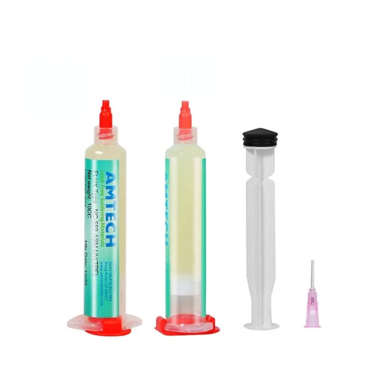 solder paste AMTECH NC-559-ASM 10cc Flux No Clean Flux for Soldering ...