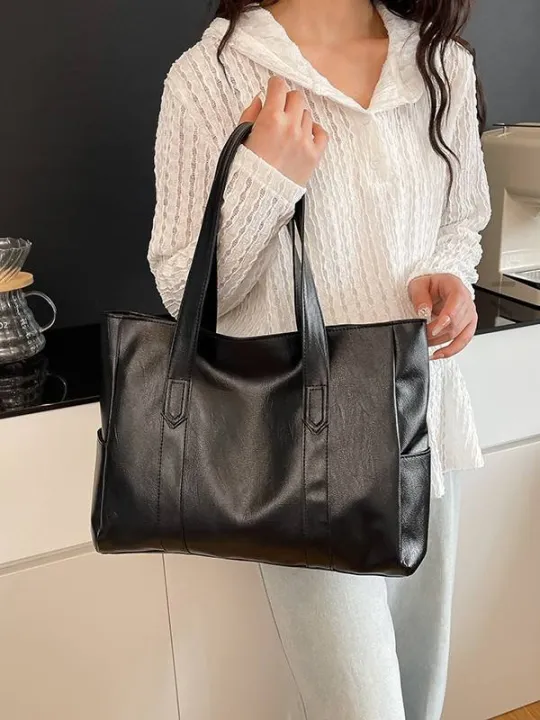 %E3%80%90Fast%C2%A0Delivery%201-4%20day%E3%80%91Spacious%20Tote%20Bag%20for%20Women%20-%20Versatile%20Commuter%20Handbag%20with%20Shoulder%20Strap%20big%20capacity%20One%20Shoulder%20Handbag%20Soft%20Leather%20-%20Image%207