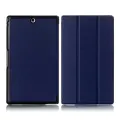 Tri-Folding PU Leather Magnetic Case for SONY Xperia Z3 Tablet Compact SGP611 SGP612 SGP621 SGP641 Smart Cover Auto Wake-Sleep. 