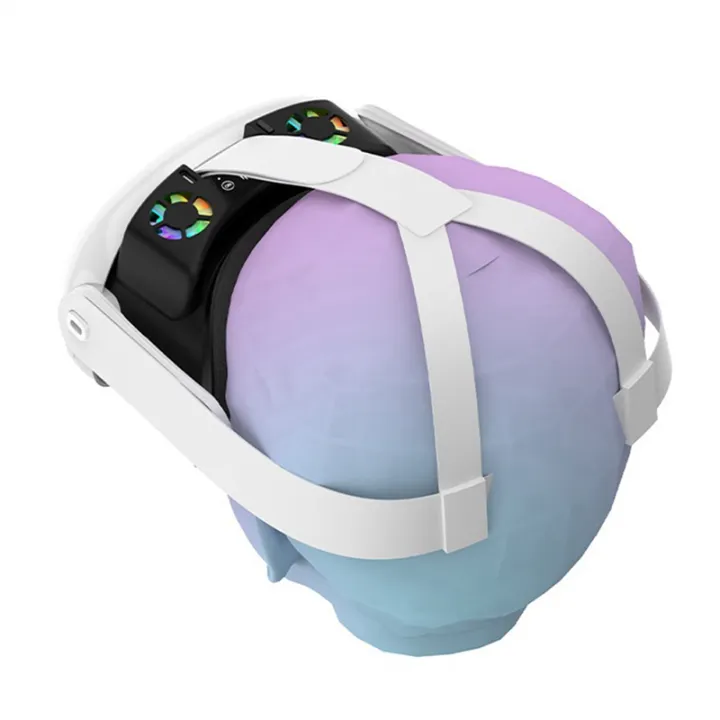 Vr Mask Display VR Goggles Shade Mask with RGB Lights for 3,White | Daraz.lk