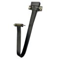 3.0 PCIE X1 Adapter Cable 90° Graphics Card Extension Cable PCI-Express Shielded Extender for GPU 15CM. 