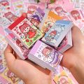 [New Products Ready Stock] Kawaii Girl Sticker Flakes For Scrapbook DIY Design Stationery Journal 400 Sheets Non-Repetitive Mini Doudoubook Small Pattern Cute Stickers Girls Handbook. 