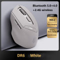 Inphic DR01 Bluetooth Mouse Rechargeable Wireless Mouse Ergonomics Silent Suitable for Computers Laptops and Tablets. 