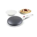 Sinbo Electric Non Stick Crepe Maker With Auto Power Off, Portable Crepe Maker & Non-Stick Dipping Plate, ON/OFF Switch, Nonstick Coating & Automatic Temperature Control. 