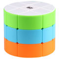 Cylindrical Rubik Cube - Puzzle Toys Brain Teaser Cylinder Rubik. 