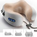 Plain U Shaped Neck Pillow Rest Neck Massage Airplane. 