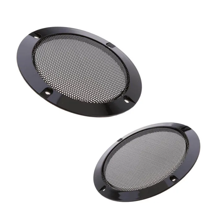 2X%20Speaker%20Grille%20Cover%20Loudspeaker%20Protective%20Mesh%20Cover%20Circle%204''+6.5''%20-%20Image%206