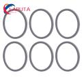 Easy to Replace Gasket for Water Bottle Cap 6pcs Water Bottle Gasket Replacement for Owala Freesip Easy to Replace Silicone Lid Seal O Ring Sealing Gaskets Durable Leak-proof for Replacement for Owala. 