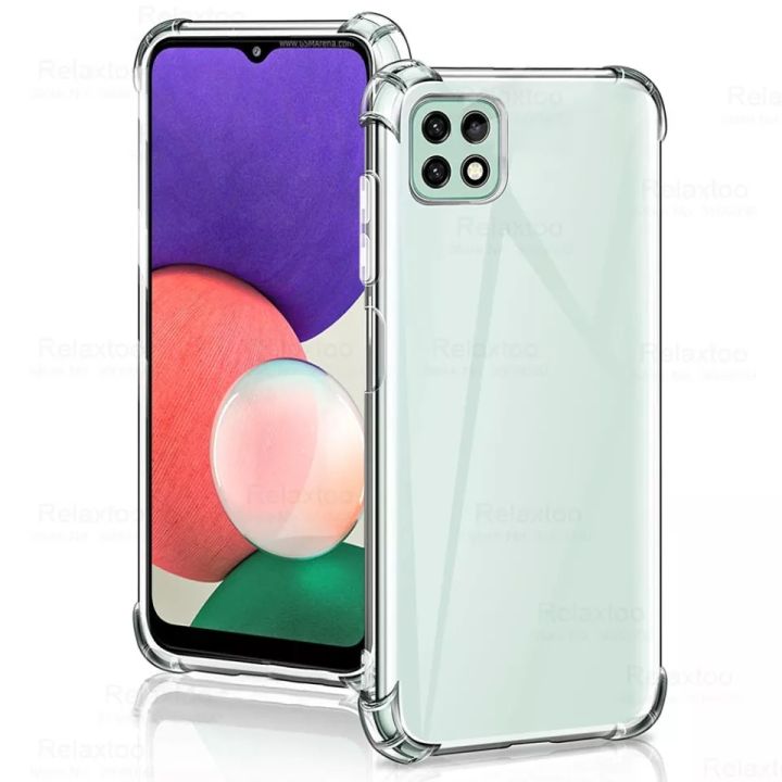 Shockproof Transparent Back Cover For Samsung Galaxy A22 5G