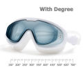 AUS Adult Swimming Goggles With Power Professional Swim Goggles Myopia Degree Prescription 150-700 Anti-Fogging. 