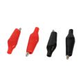 【FOOT SOFA】10pcs Insulated Alligator Clips Battery Clamps Crocodile Clip Electrical Battery Connectors 5A. 