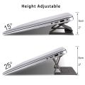 Invisible Portable Laptop Stand Foldable Adhesive Desktop Tablet Stand Holder Macbook, Thinkpad, iPad Pro.... 