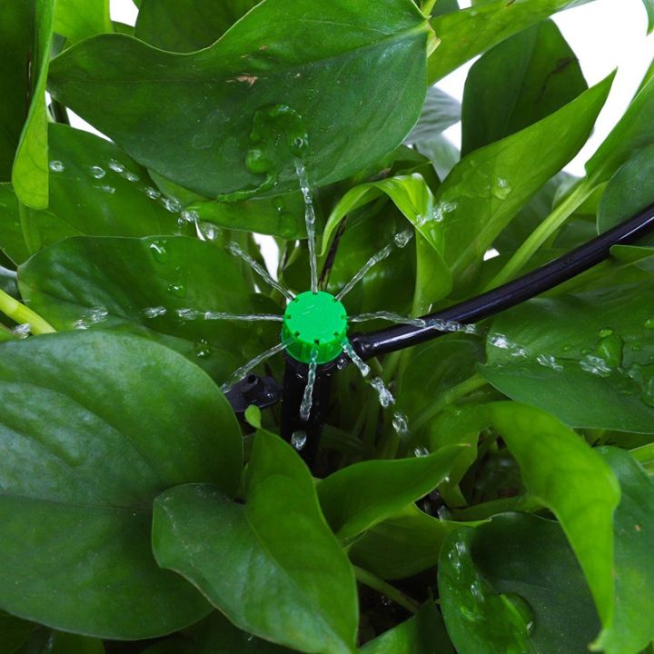 60%20Pieces%20360%20Degree%20Adjustable%20Irrigation%20Drippers%20with%20Baed%20Connector%20for%204/7%20MM%20Tube,%20Water%20Flow%20Irrigation%20System%20-%20Image%204