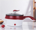 Portable 5-in-1 Multi-function Electric Cooker with Non-stick Frying and Rice Pot, Perfect for Student Dorms and Small Spaces. 