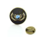 Counter Strike Cs Go Rank Icons Brooches Glass patch copper brooch Men's Suits Shirts Badge Metal Pin FBL01. 