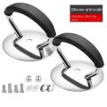 Durable Universal Pot Handle Stainless Steel Anti-scalding Lid Knobs Cap Rust-proof Replacement Handgrip Cookware Lid Handle Kitchen Accessories. 