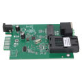 Fiber Transceiver, Dual Fiber Converter Module Plug and Play for Home. 