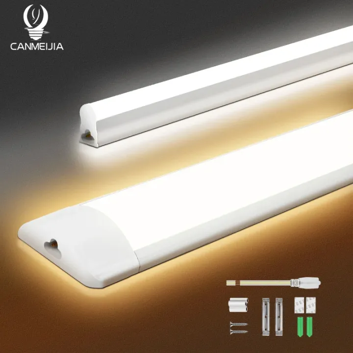 LED Strip Light Tube Light 220V 10W 20W Led Bar Lamp 30/50/60cm Tube Ceiling Wall Lamps Home Indoor Lighting Fixture For Kitchen Bedroom