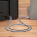 USB C To USB B 2.0 Printer Cable Braided Printer Scanner for Epson HP Canon Brother MacBook Pro Samsung MIDI Controlle Cable. 